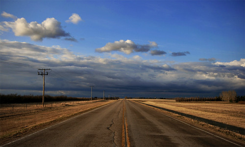 road storm clouds canon landscape prairie saskatchewan 1022mm 400d theopenroadbeckons