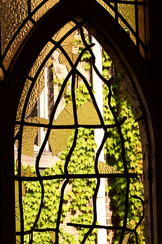 abandoned window alma chapel stthomas strb