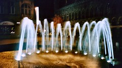 Fountain in the Grote Markt in Ieper