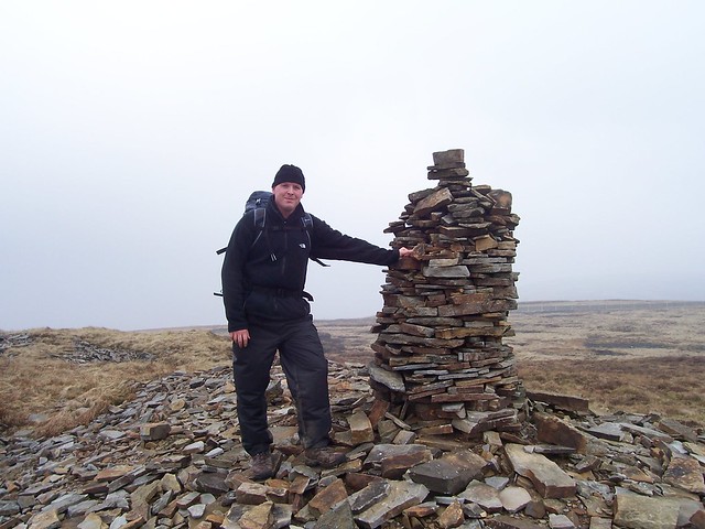 The summit of Fountains Fell