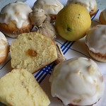 Lemon and Candied Ginger Muffins