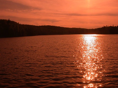 sunset red lake canada geotagged dusk sunupsundown kkmjs