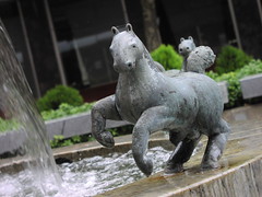 Horse fountain