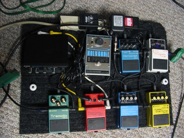 Photo：Pedalboard top view By mclii