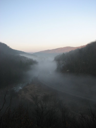 railroad fog geotagged pennsylvania valley geo:lat=39832235 geo:lon=78815317