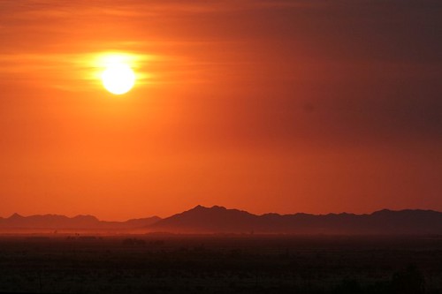 sunset arizona sun desert casagrande aplusphoto