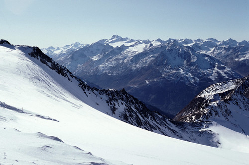 snow mountains alps austria europe skiing glacier stubai