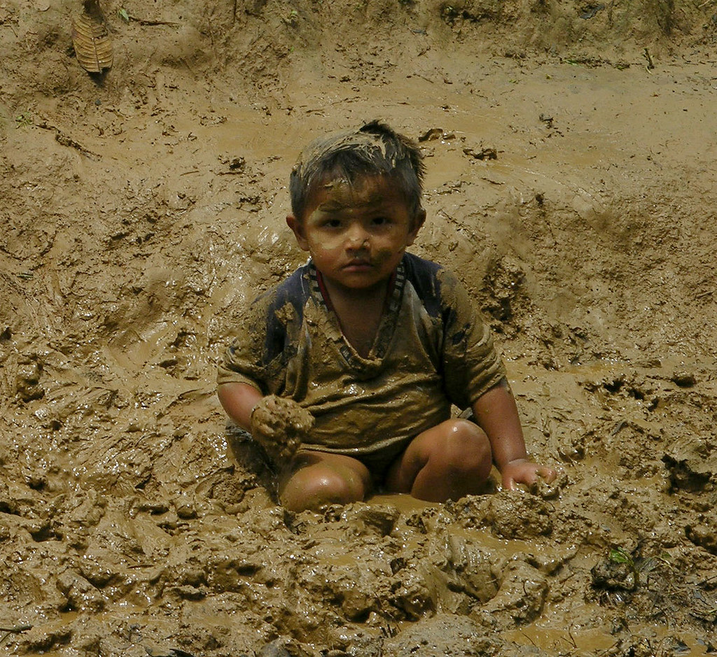 Indian Kid Playing In The Mud A Photo On Flickriver   498356003 10baf10382 B 