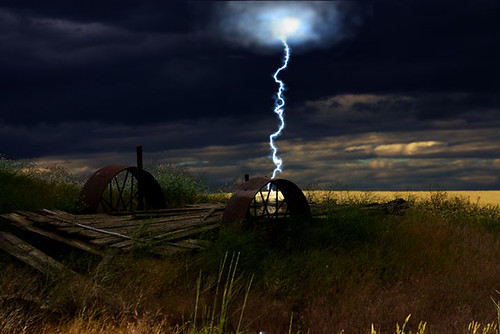 storm field wheel night photoshop wagon rust raw farm wheat rusty lightning dicecco occecid jimdicecco anawesomeshot