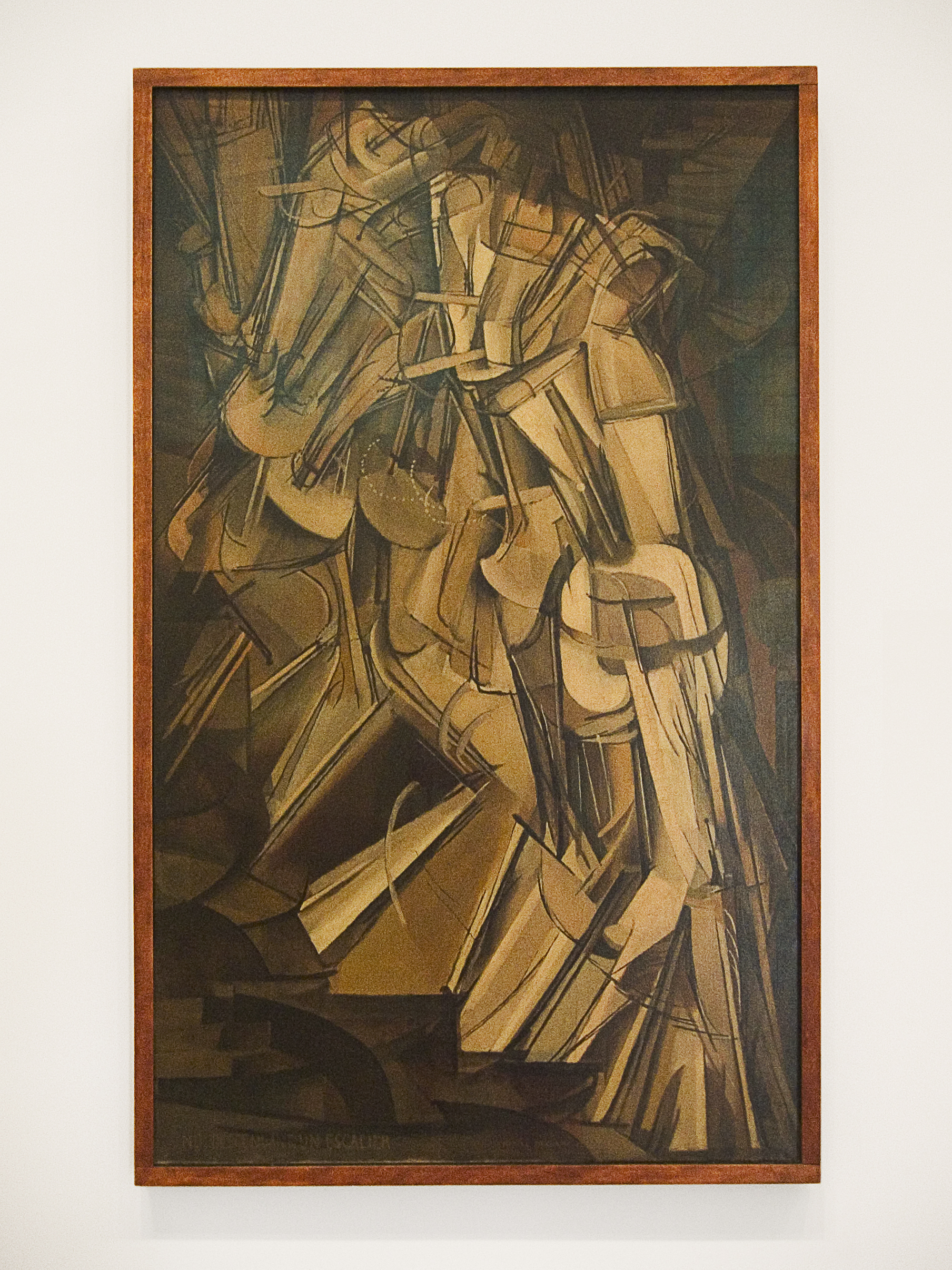 Nude Descending a Staircase No. 2 by Marcel Duchamp 