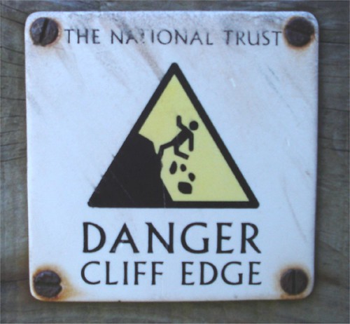 Danger Cliff Edge