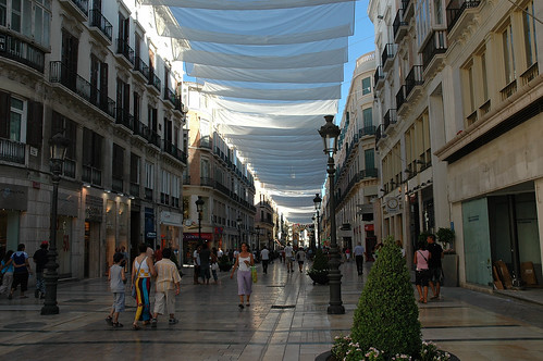 Malaga city centre
