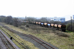 Disused hoppers at Great Coates
