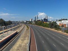 Perth, from Leederville train station