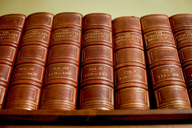 Encyclopædia Britannica, Eleventh Edition (1911) from Flickr via Wylio