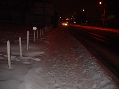snow night dark czech czechrepublic ostrava