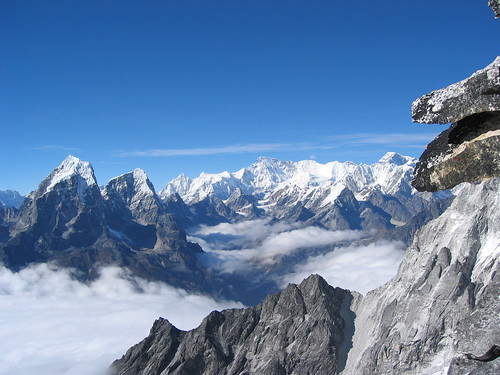 nepal mountains expedition climbing himalaya khumbu amadablam