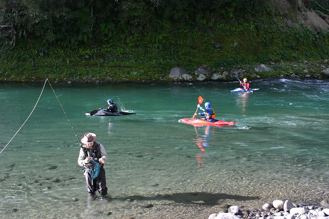 Kayakers in our Fishing Hole
