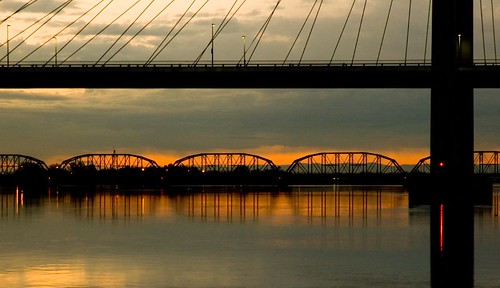 usa sunrise river washington columbia columbiariver cablebridge kennewick pasco tricities sunrisesoup