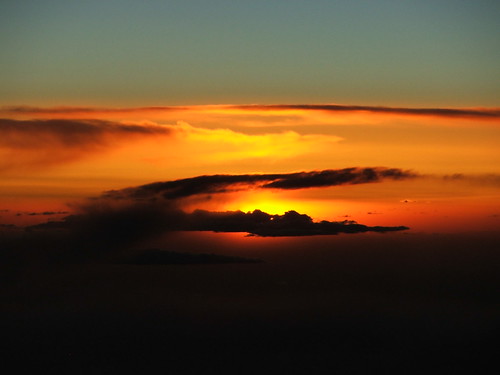 sunset orange cloud clouds sunrise mexico dramatic aerial torreon fujifinepixs5100 capnmike seasunclouds