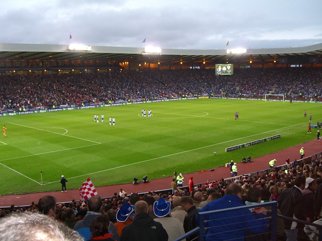 Espanyol out early - UEFA Cup Final 2007 - Hampden Park, Glasgow