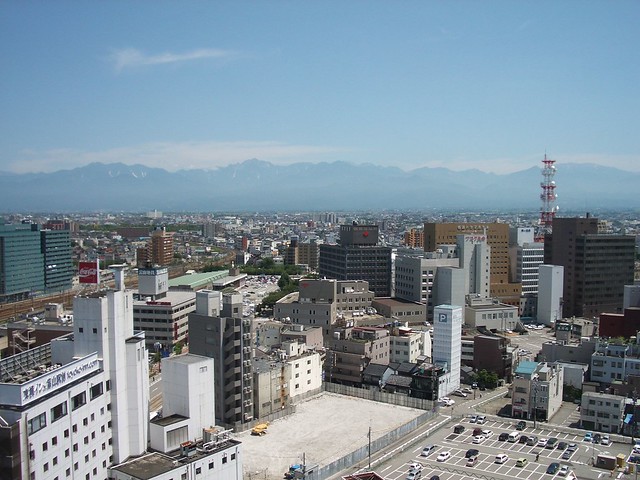 Tateyama Renpo from central Toyama city (1)