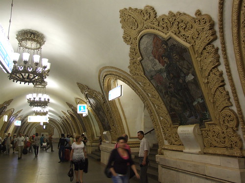 Kiyevskaya metro station, 16.06.2013.