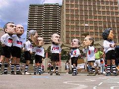 G8 Family March: Bobble-head Leaders
