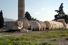 Fallen Greek Column