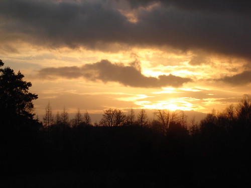 sunset sky clouds germany woods osnabrück alexhopkins atterfeld