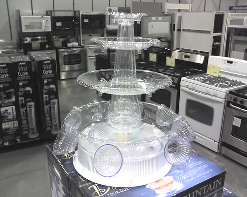 Fry's Appliance Round Up: Waterfall Wine Dispenser (or Jagermeister)