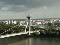 Ponte Novy Most, em Bratislava.