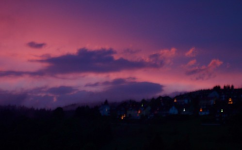 pink sunset sky germany sonnenuntergang harz abendhimmel sanktandreasberg