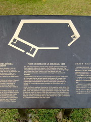 Fort Nuestra de la Soledad plaque