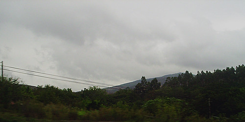 españa geotagged lluvia spain galicia nubes riasbaixas maltiempo desdeelbus geolat42657129 geolon8738798
