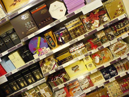 So much choice of chocolates, save money when sending them through parcel forwarding