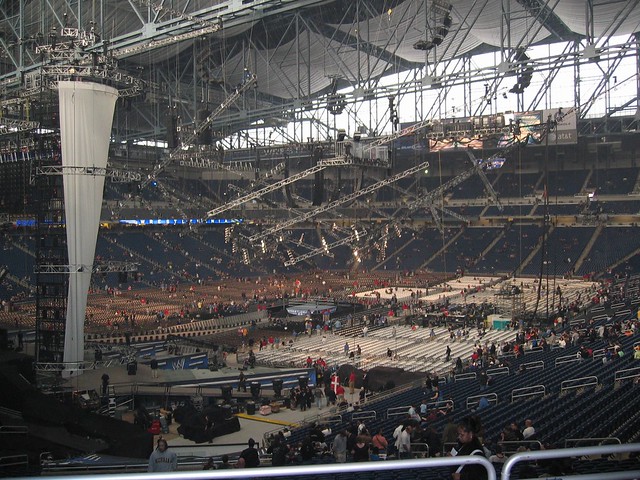 Wrestlemania 23 view ford field #5