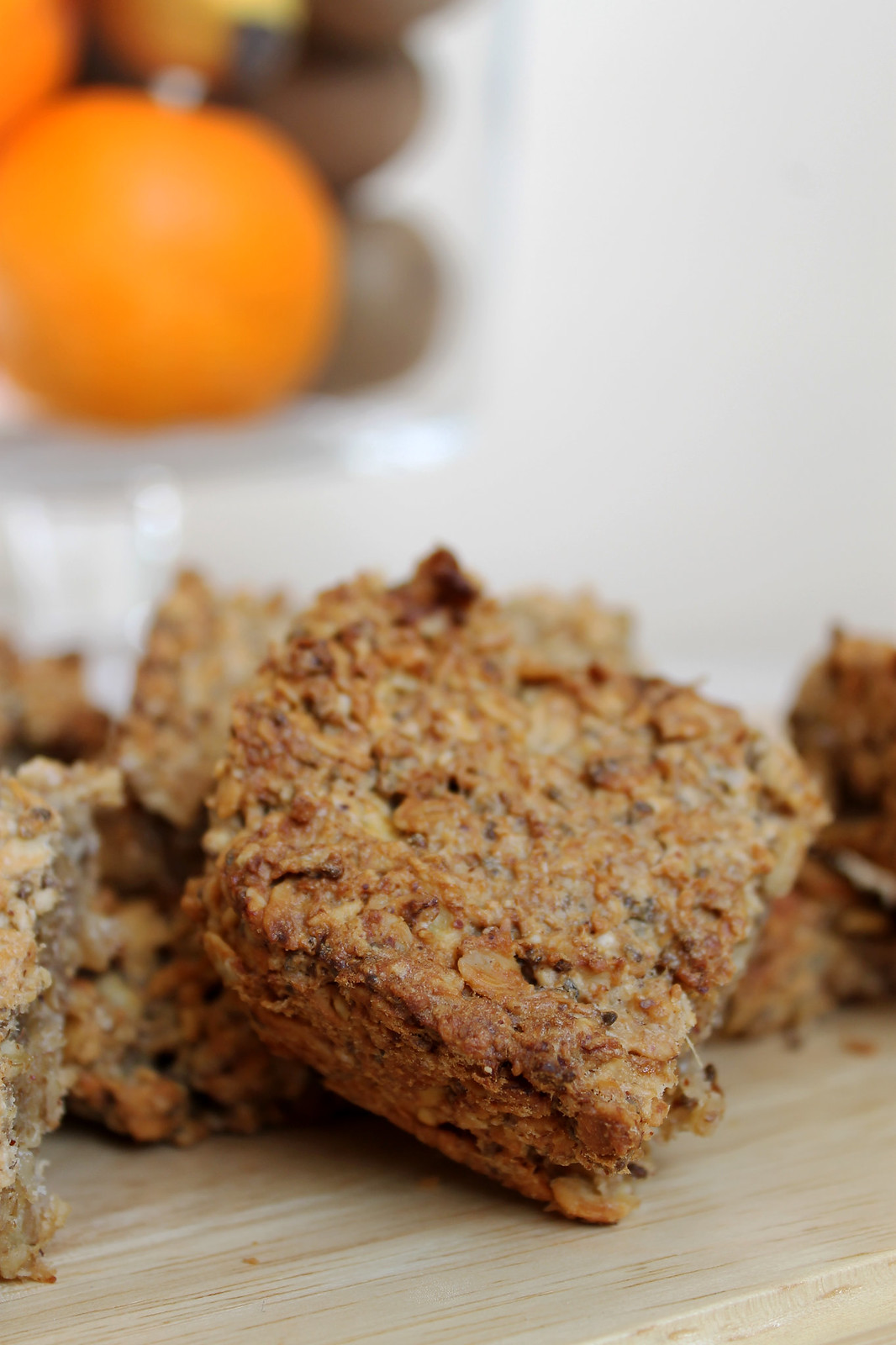 pear and ginger flapjacks