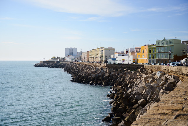 Paseo marítimo de Cádiz