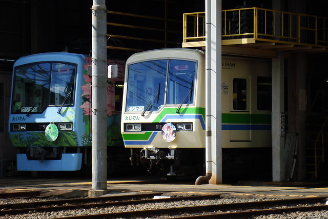2015/07 叡山電車×城下町のダンデライオン ヘッドマーク車両 #04