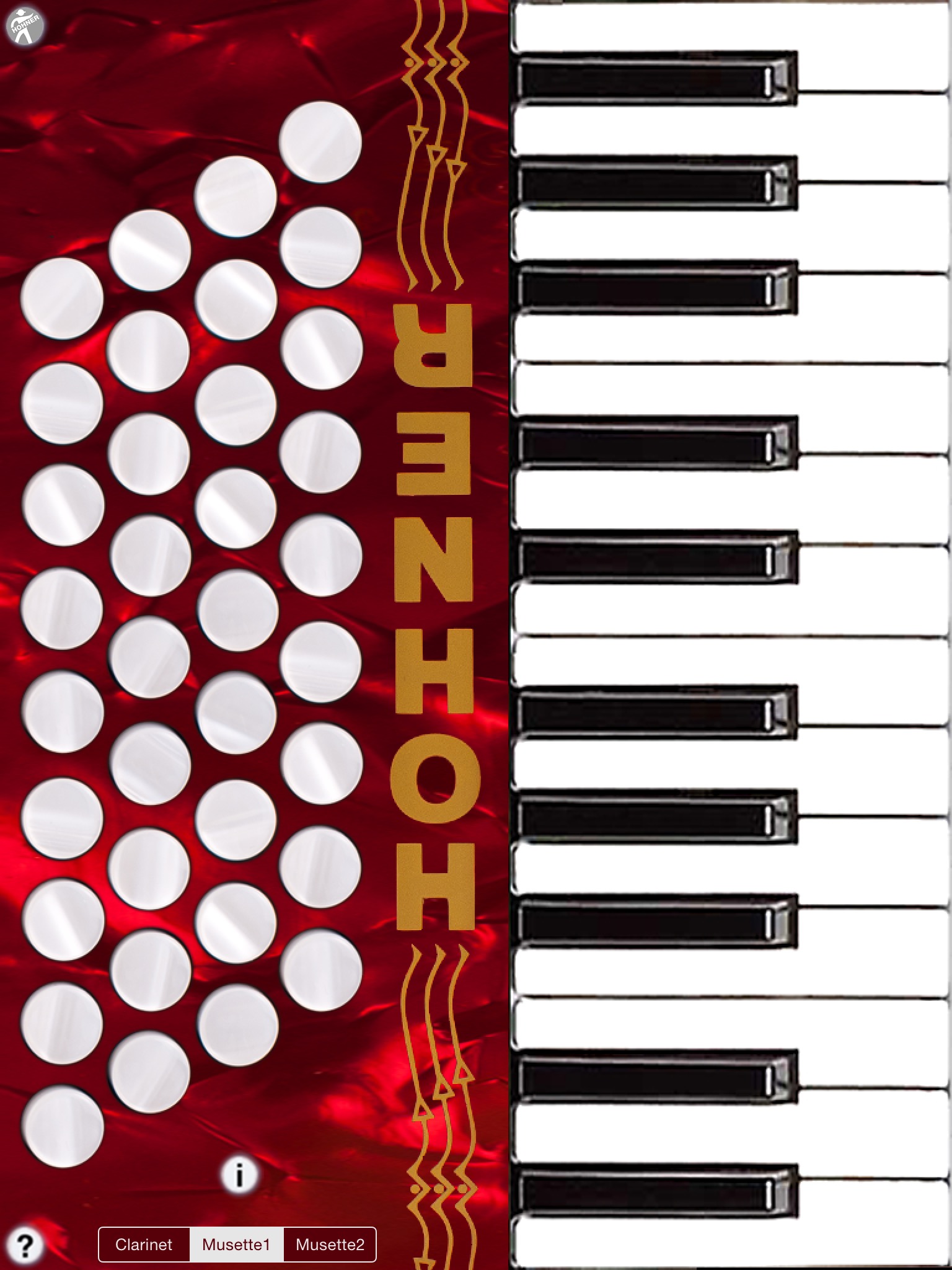 Hohner Piano SqueezeBox