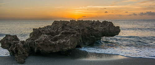 ocean beach nature water rock sunrise coast florida atlantic