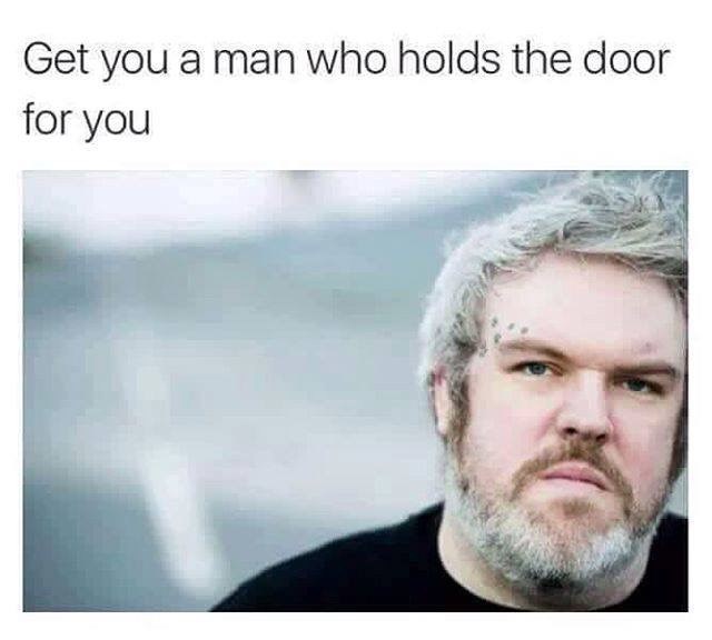 Hold that door.