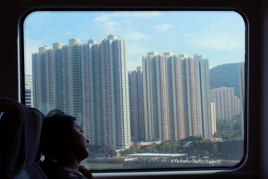 lang mellemlanding i Hong Kong