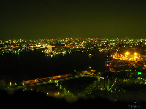 japan night geotagged lights osaka wtc nightview caplio gx cosmotower geolat346382361 geolon13541476