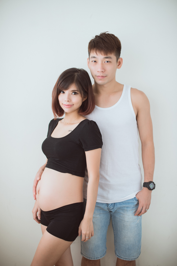 “孕婦寫真,孕婦照,懷孕照,蔣樂,法鬥攝影棚,台北東區”title=“[孕婦寫真