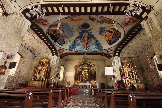 Immaculate Conception Parish Church in Balayan, Batangas (Interior)