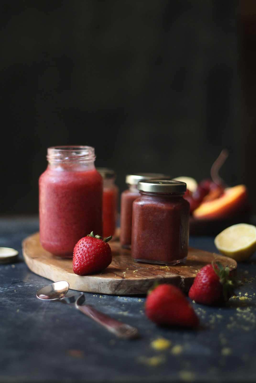 Mixed Fruit Jam with Cocoa - Easy and Delicious
