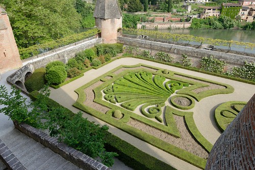 albi midipyrenees france europe city palace gardens