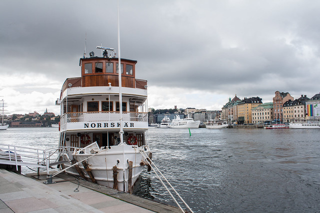 Boat to Vaxholm